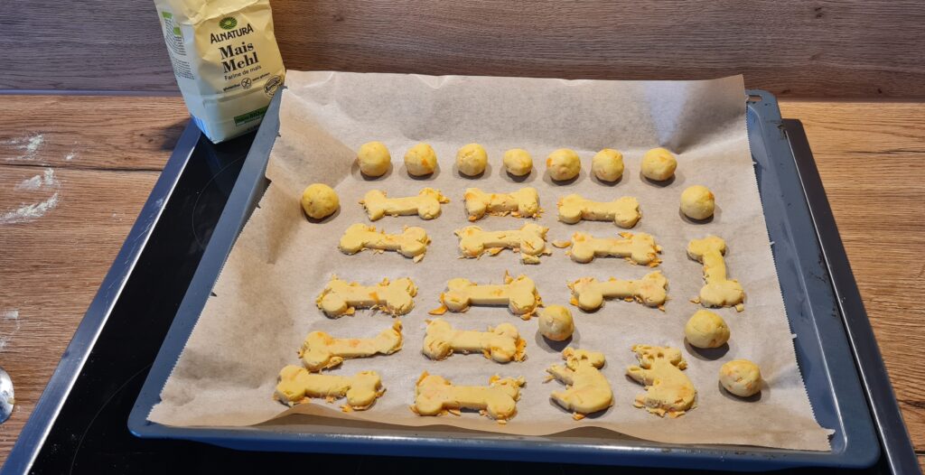 Vegetarische Reismehl Leckerlis